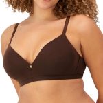 Womens Wireless Bra, Everyday Luxe T-Shirt Wireless Bras for Women, Convertible Straps, Smoothing